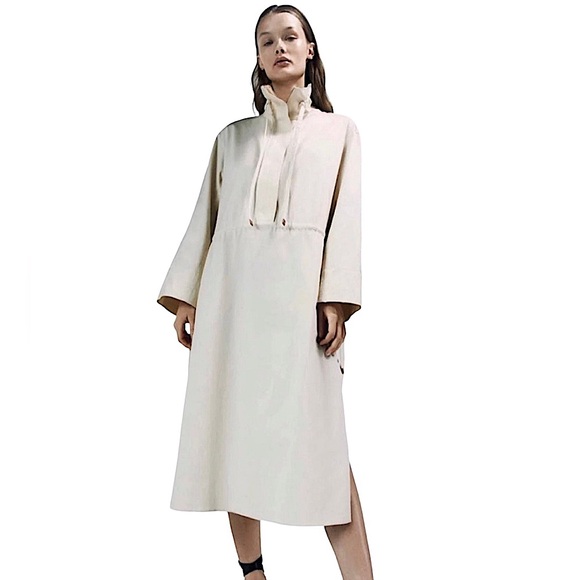 NWT ZARA Parka Dress LMT Edition Blogger Fav - Picture 4 of 9